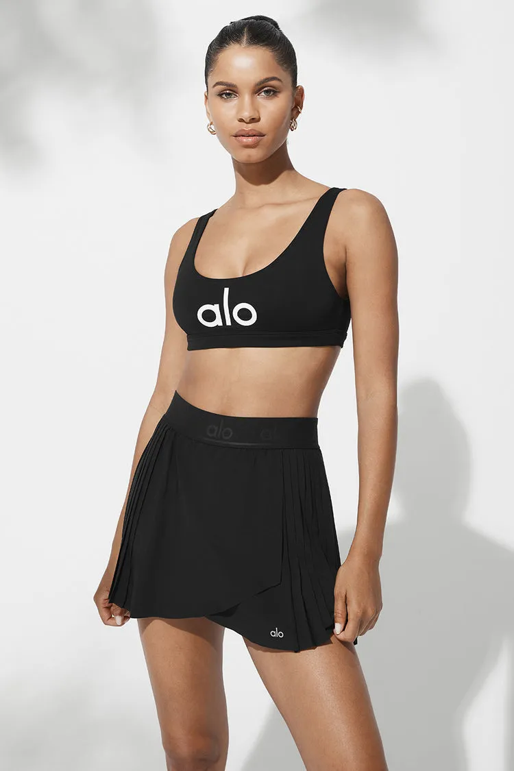 Aces Tennis Skirt In Black