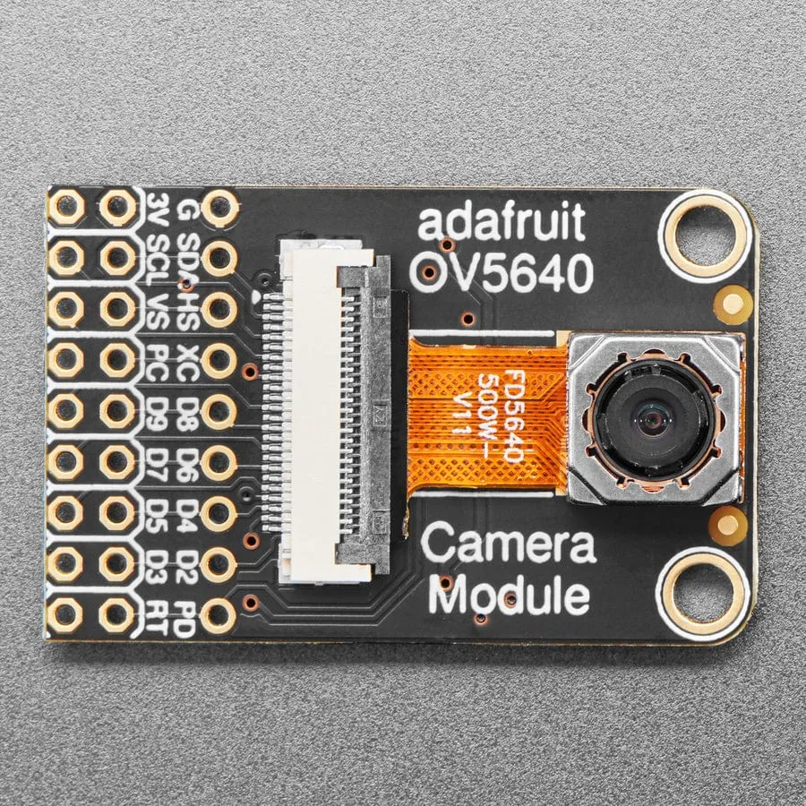 Adafruit OV5640 Camera Breakout - 120 Degree Lens with Autofocus