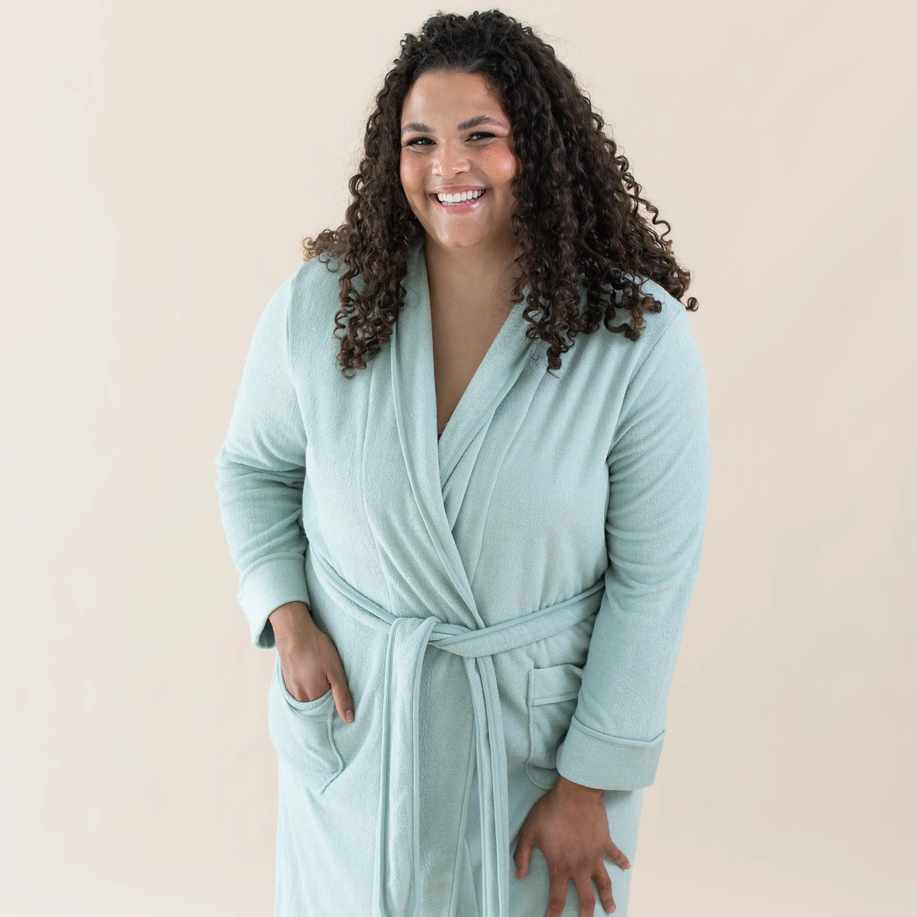 Adult Robe in Sage
