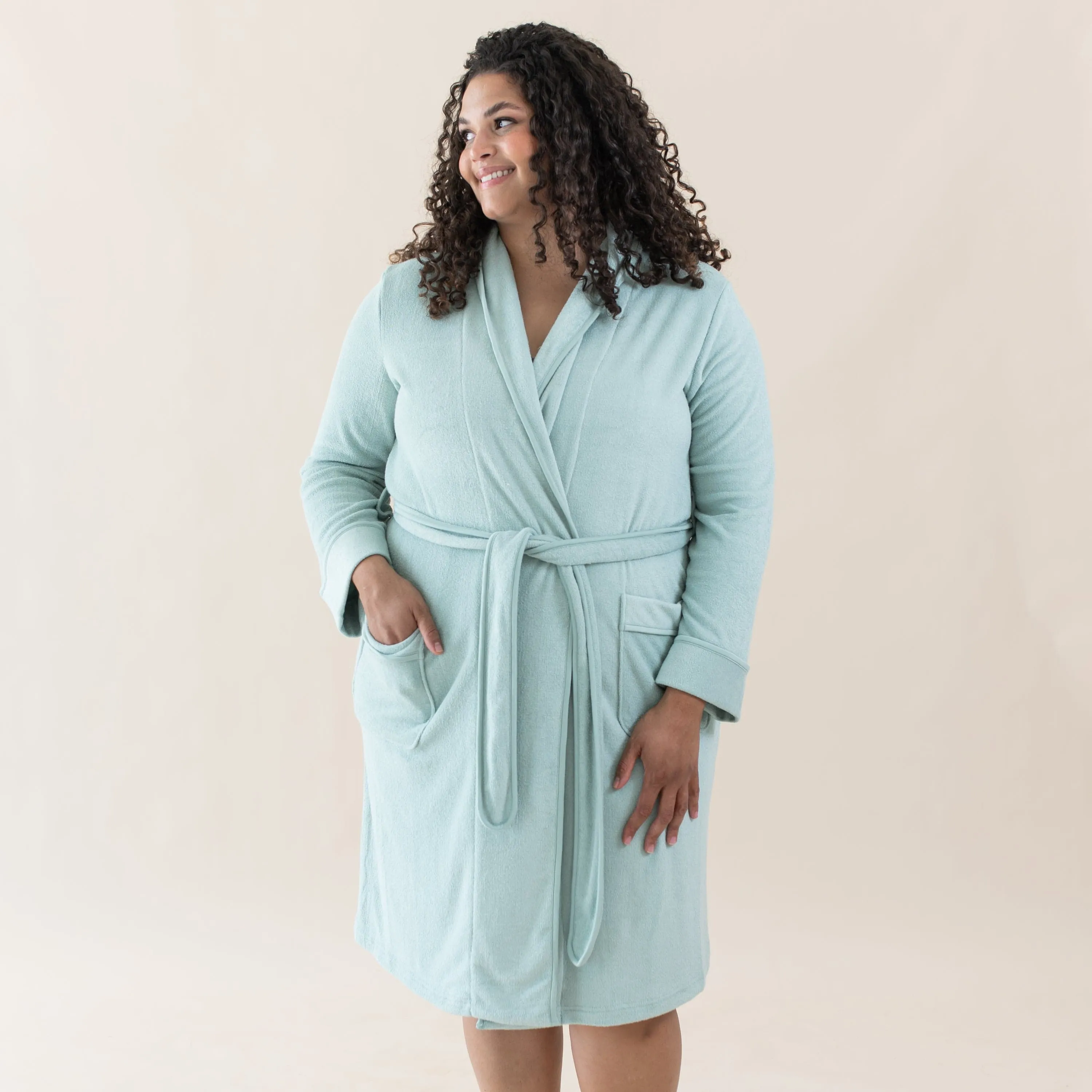 Adult Robe in Sage