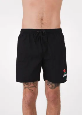 Afends Mens Baywatch Rose - Elastic Waist Boardshort
