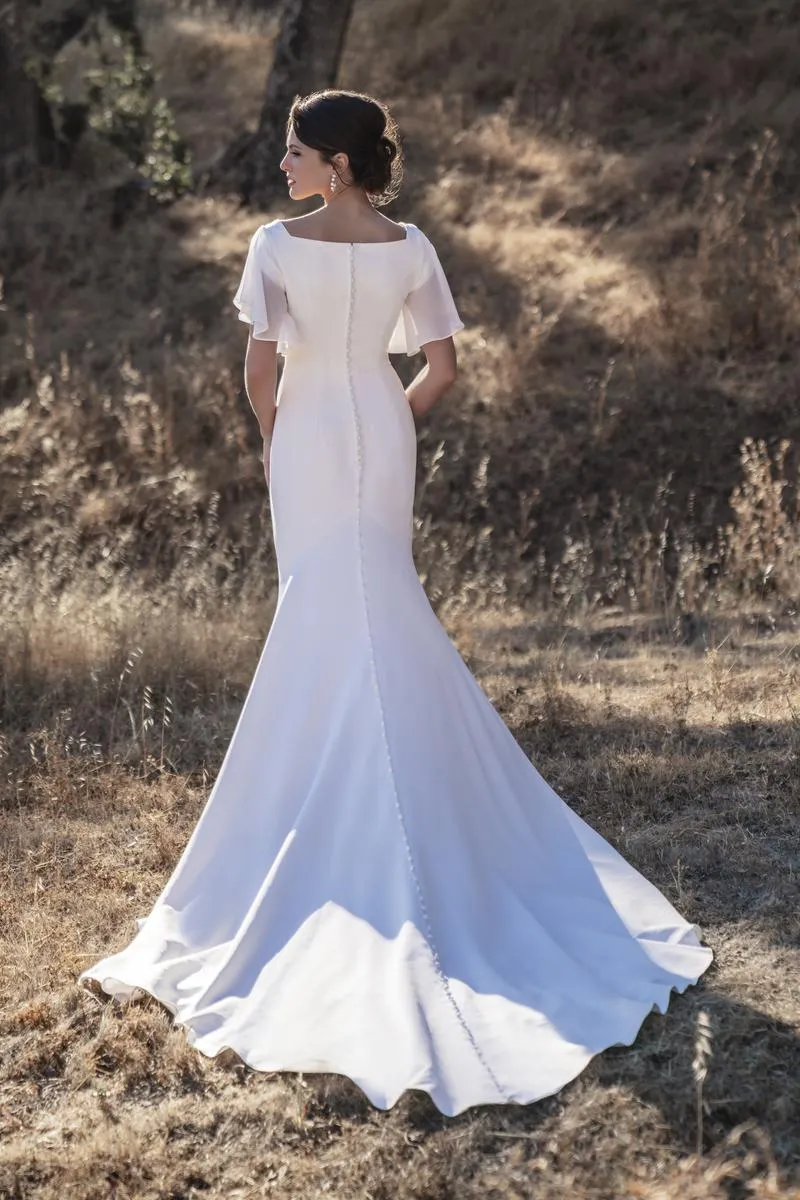 Allure Bridals Modest Dress M701