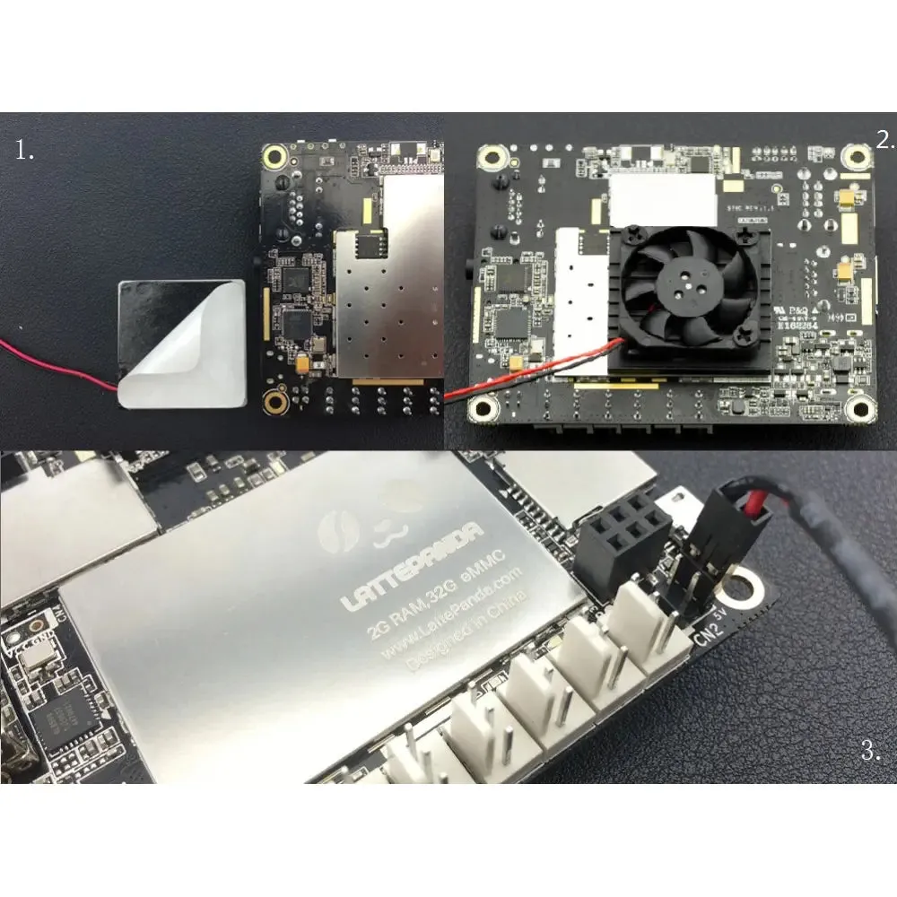 Aluminum Heatsink Cooling Fan for LattePanda V1