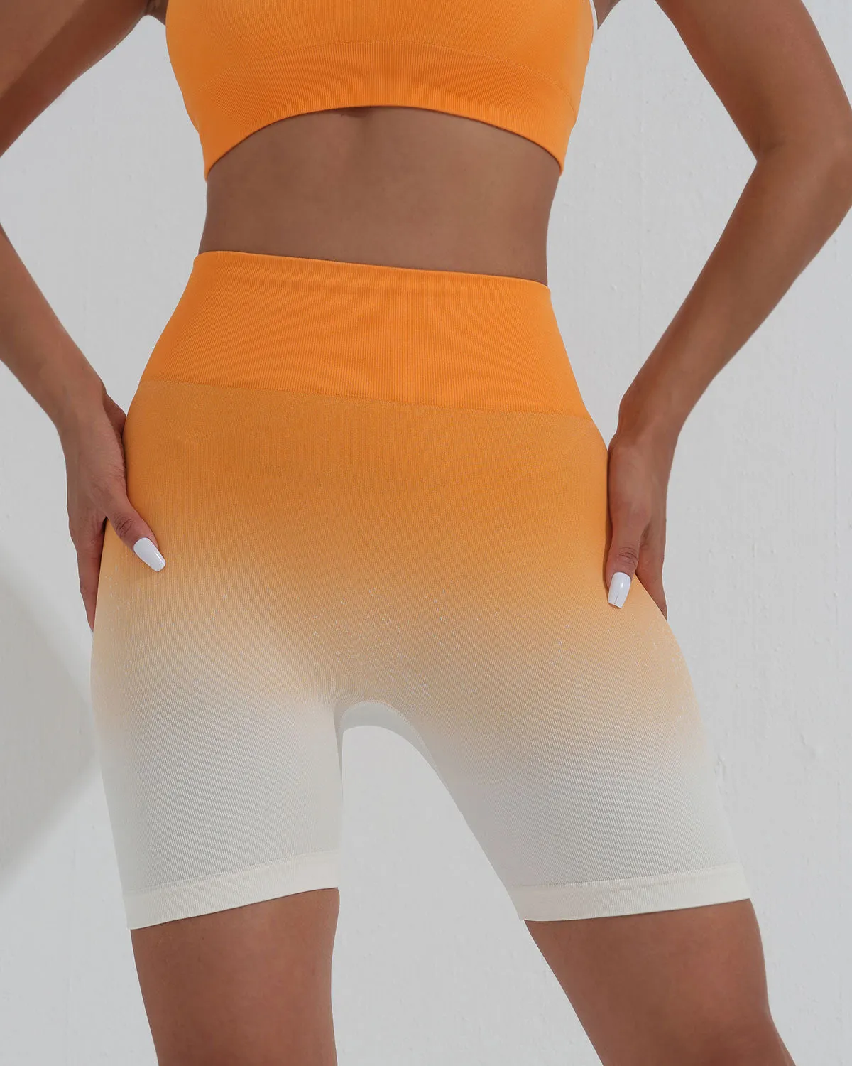 Arabella Seamless Shorts - Orange