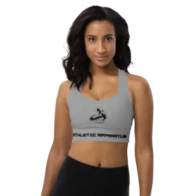 Athletic Apparatus Grey 1 BL Longline sports bra