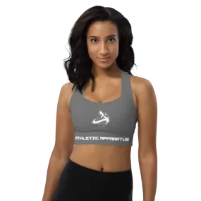 Athletic Apparatus Grey WL Longline sports bra