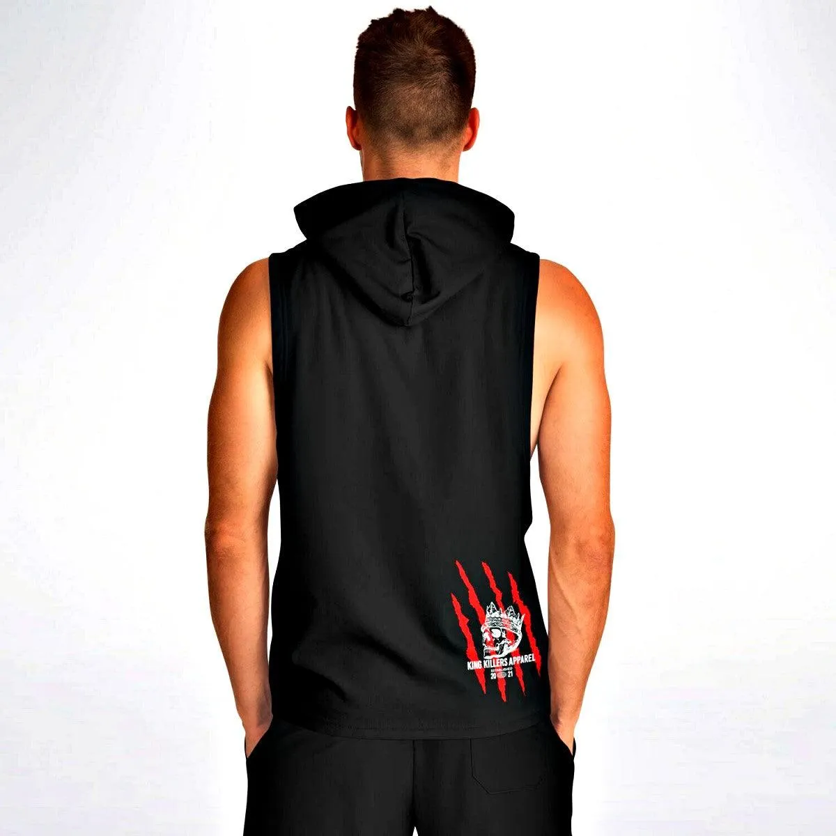 Athletic Sleeveless Hoodie - DAWG FIGHT