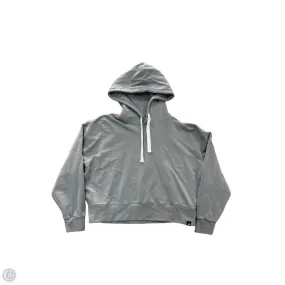 Athletic Sweatshirt Hoodie By Glyder In Grey, Size: S
