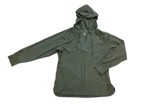 Athletic Sweatshirt Hoodie By Lou And Grey In Green, Size: Xl