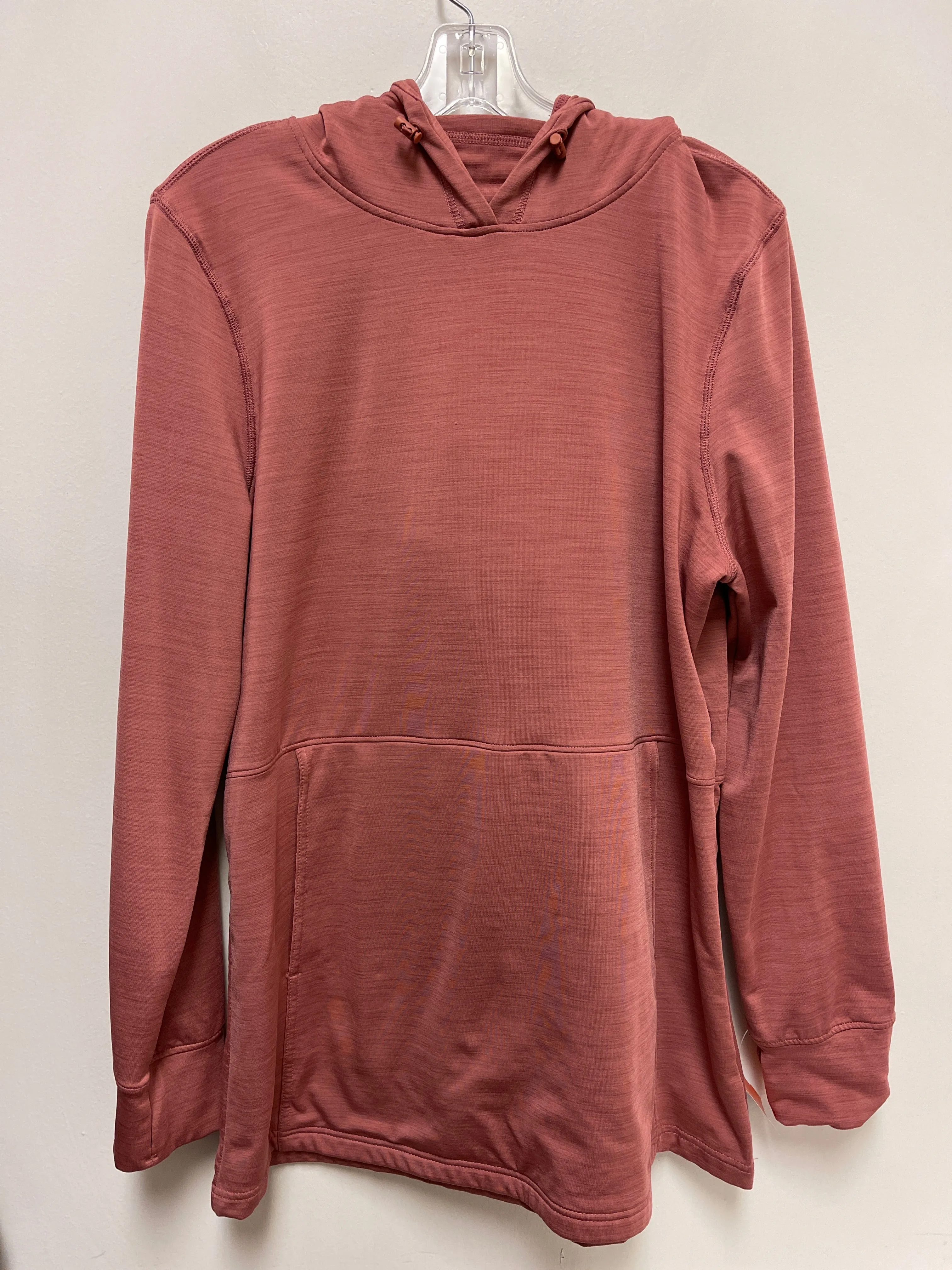 Athletic Sweatshirt Hoodie By Marika In Pink, Size: Xl