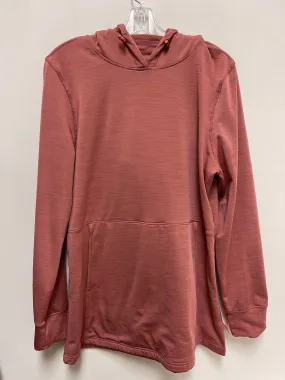 Athletic Sweatshirt Hoodie By Marika In Pink, Size: Xl