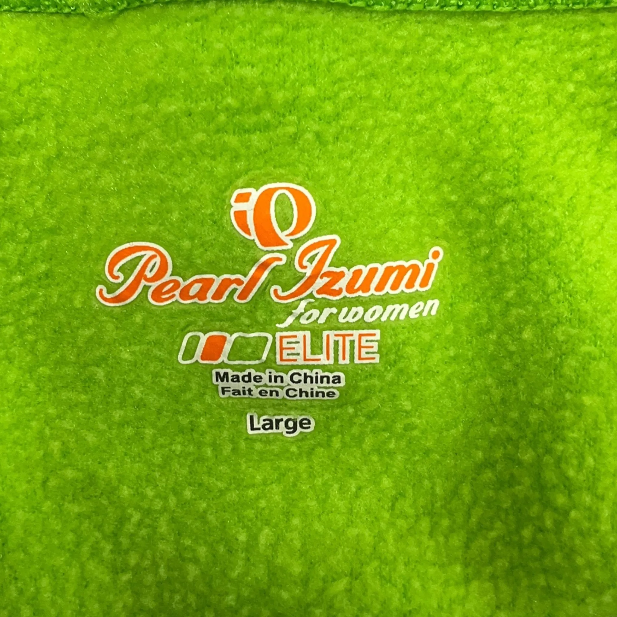 Athletic Top Long Sleeve Hoodie By Pearl Izumi In Black & Green, Size: L
