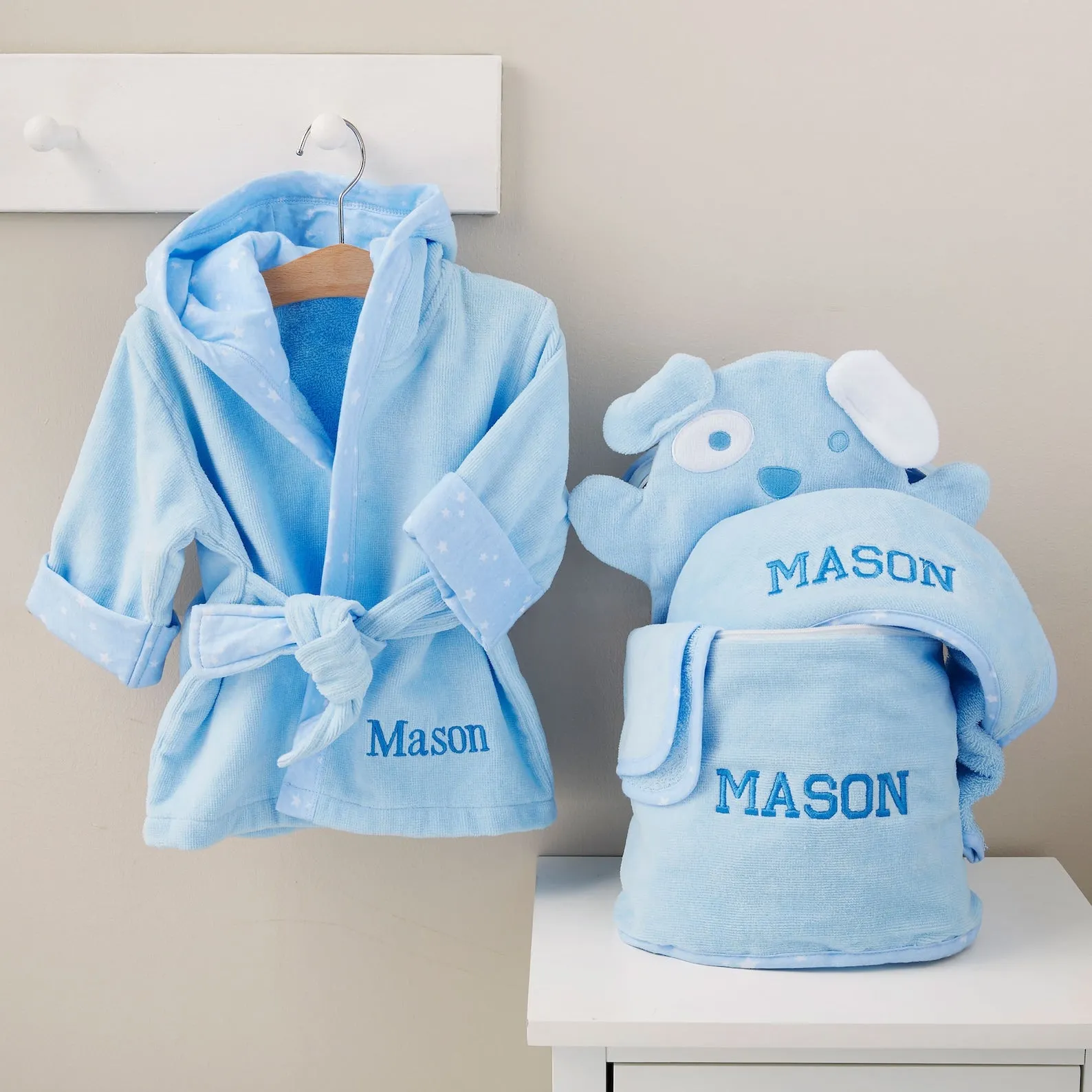 Baby Embroidered Robe, Personalized Baby Gifts, Gifts for Baby, Baby Blanket, Gifts For New Mom, Baby Girl