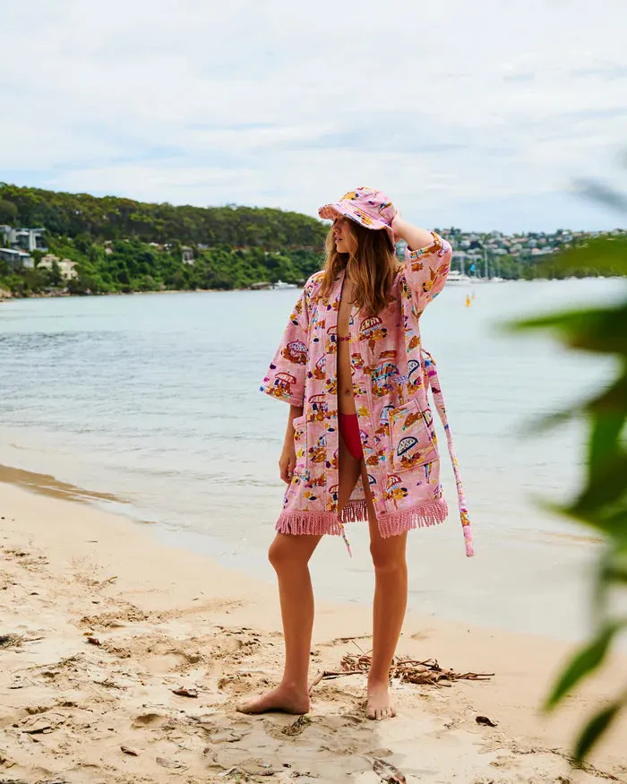 Beach Days Terry Mini Bath Robe
