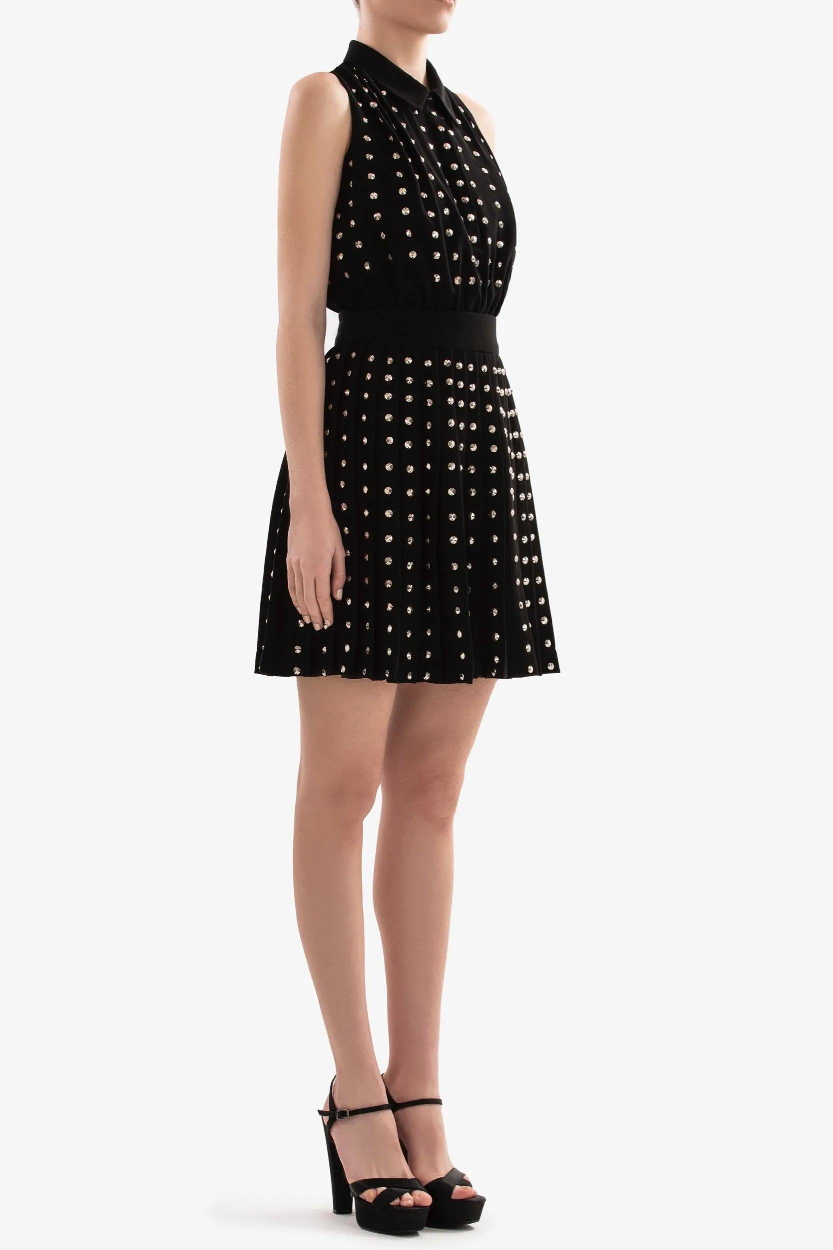 Beaded tennis skirt