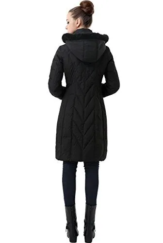 BGSD Women's "Addi" Missy & Plus Size Waterproof Down Parka Coat - Black 2X
