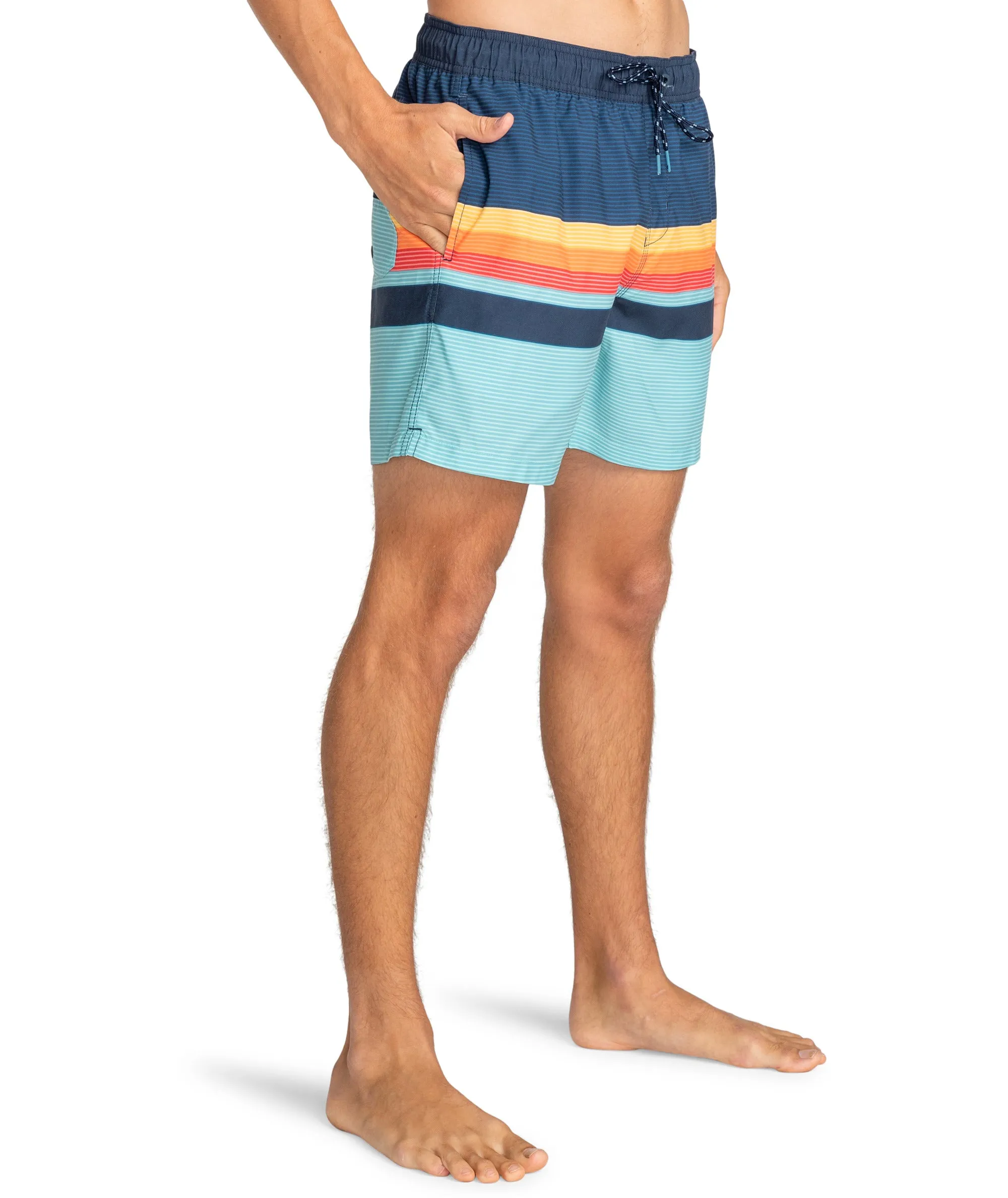 Billabong Mens All Day Stripes 16" Swim Shorts