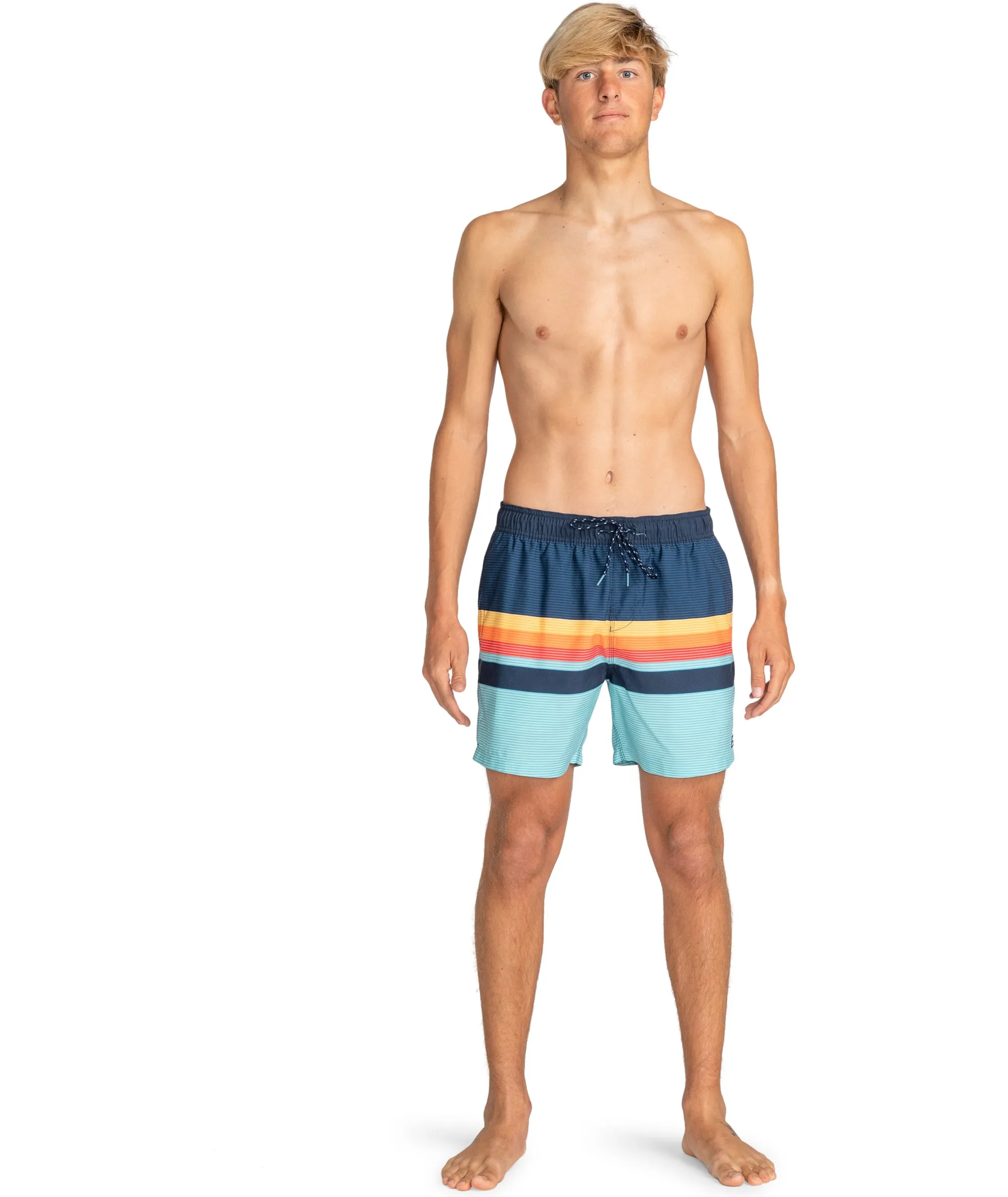 Billabong Mens All Day Stripes 16" Swim Shorts