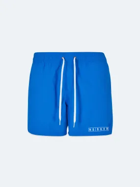 Boxed Swim Shorts (Cobalt Blue)