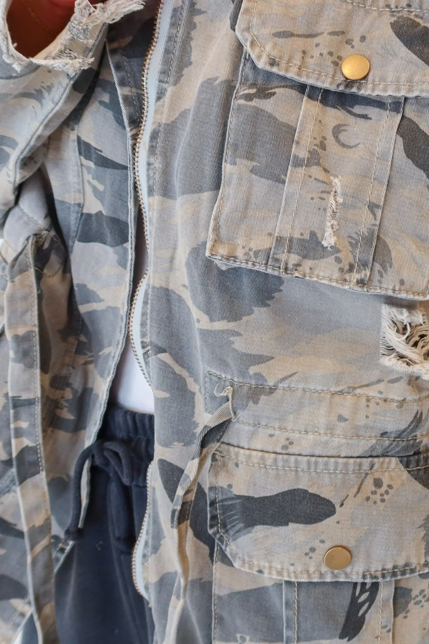 Can't Find Me Camo Jacket