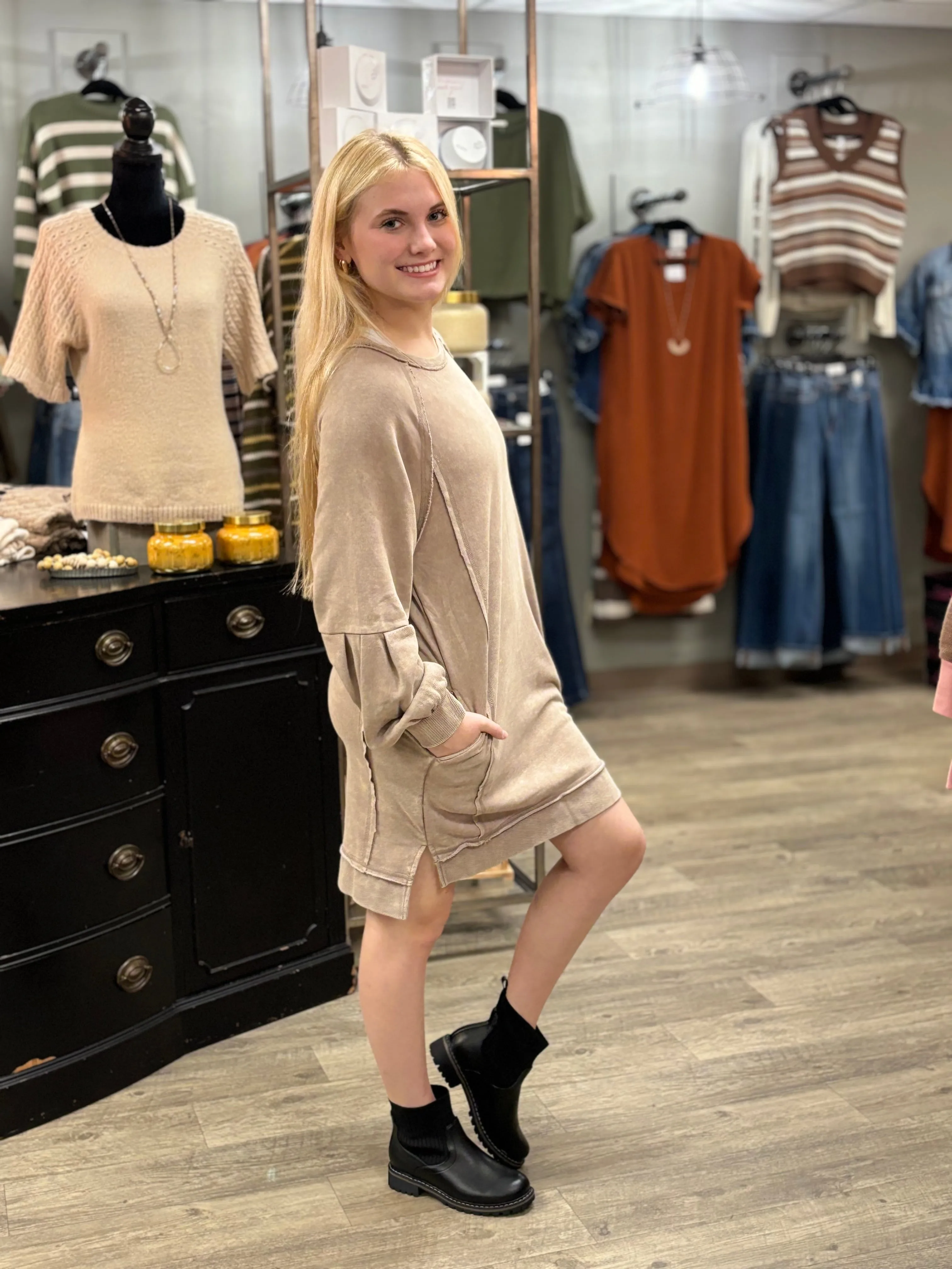 Casual Comfort Dress