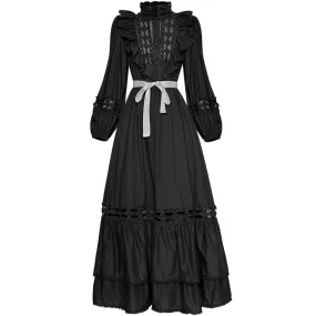 Casual Elegant Embroidered Long Dress