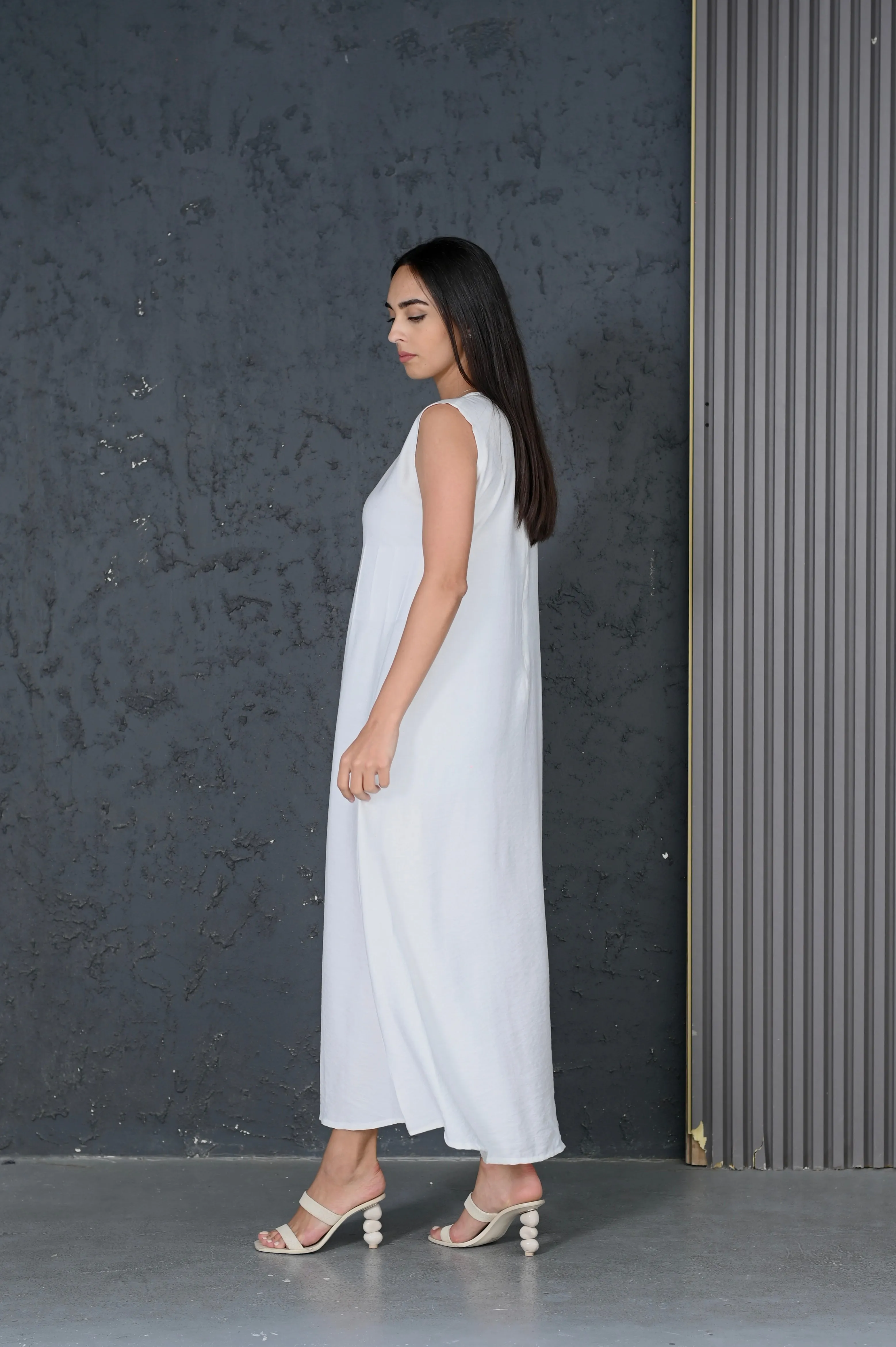 CASUAL WHITE DRESS #288