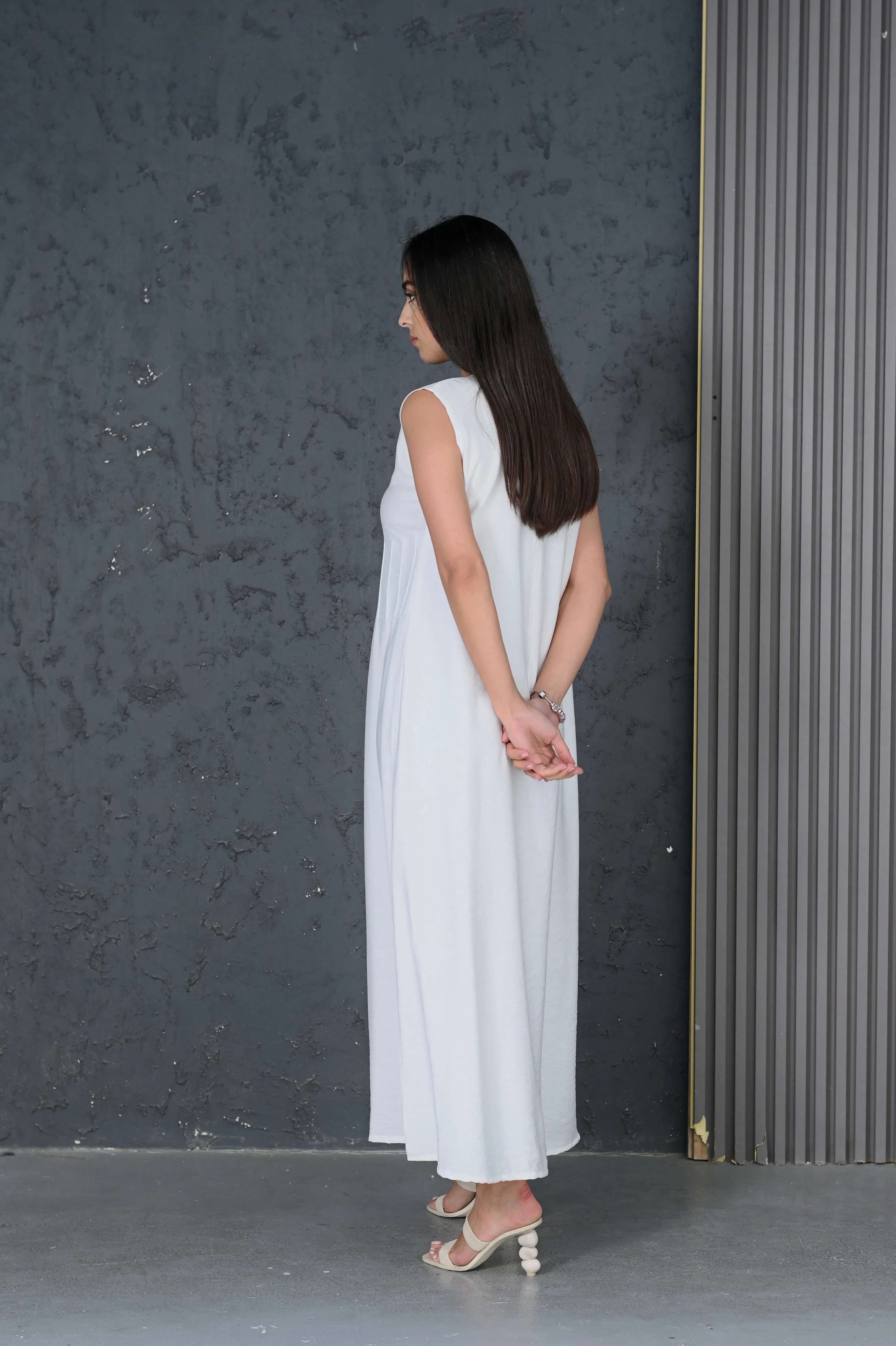 CASUAL WHITE DRESS #288