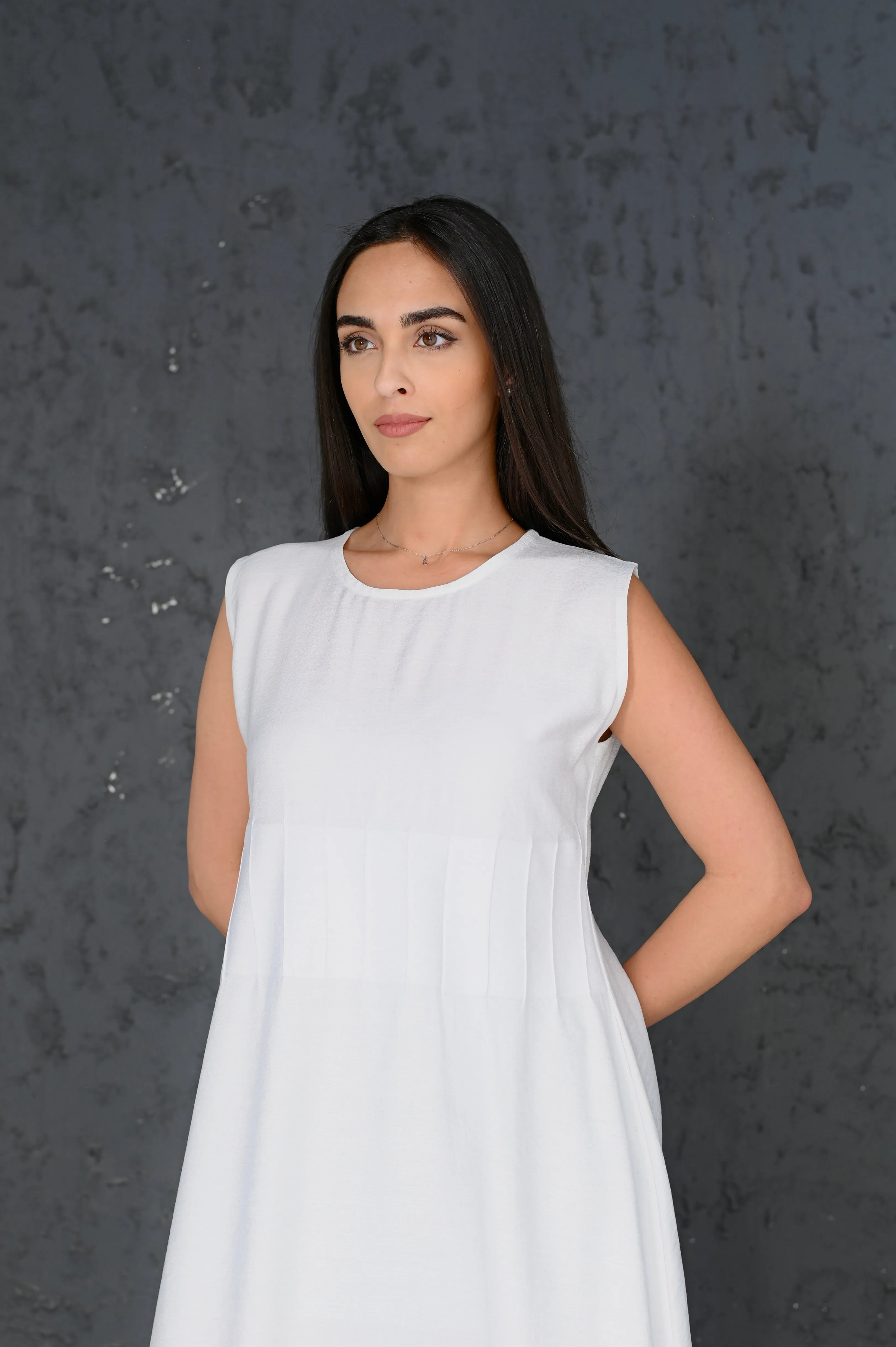 CASUAL WHITE DRESS #288