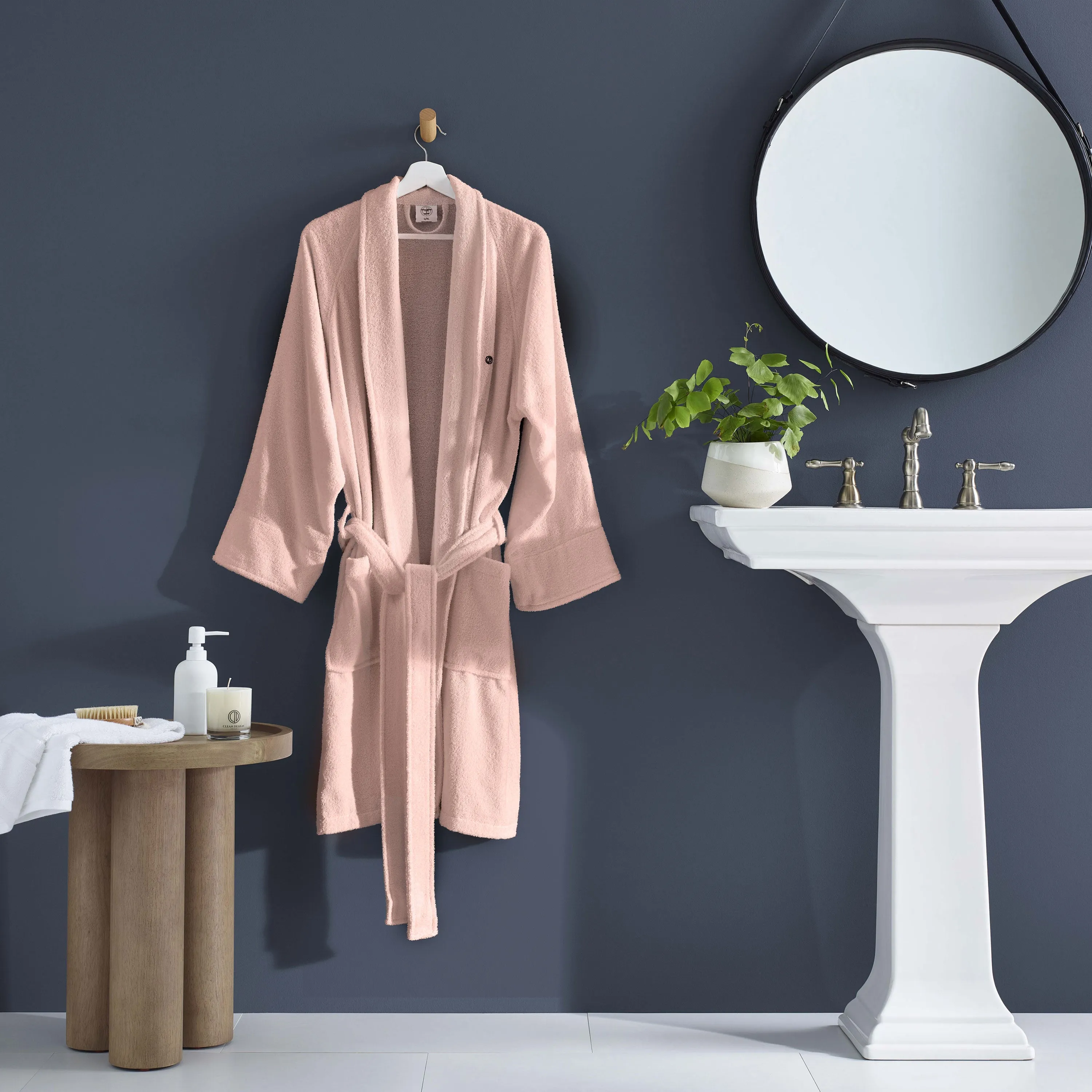 Clean Design Home x Martex Low Lint Terry Bath Robe