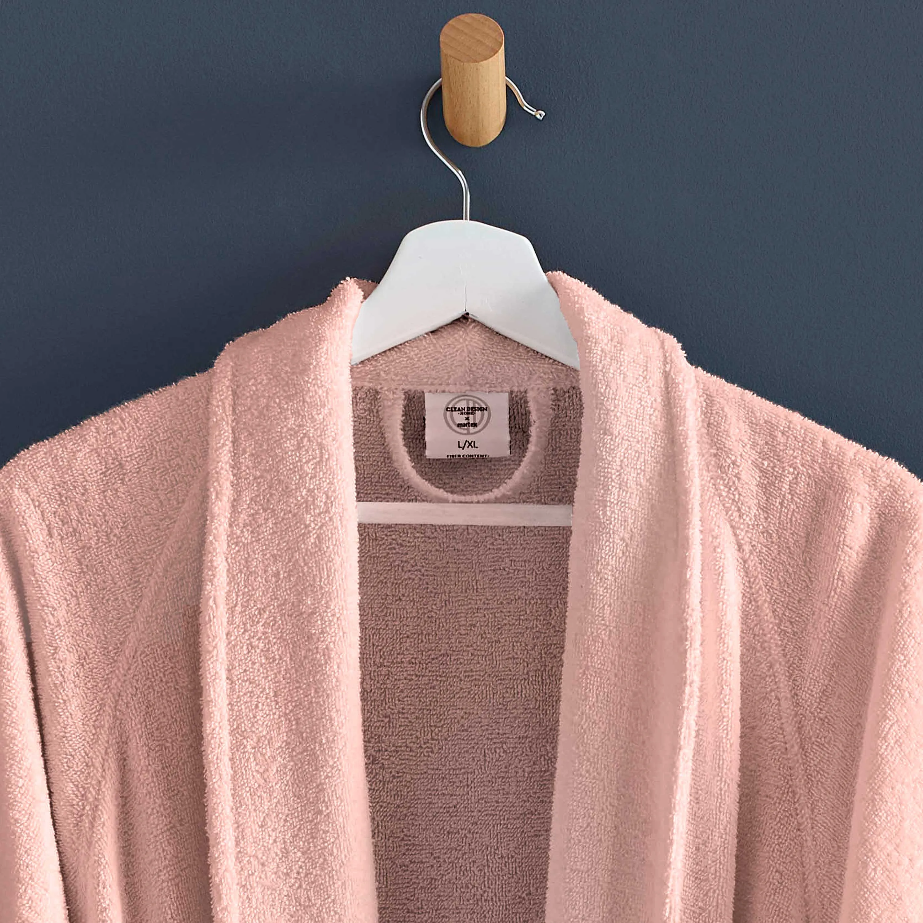 Clean Design Home x Martex Low Lint Terry Bath Robe
