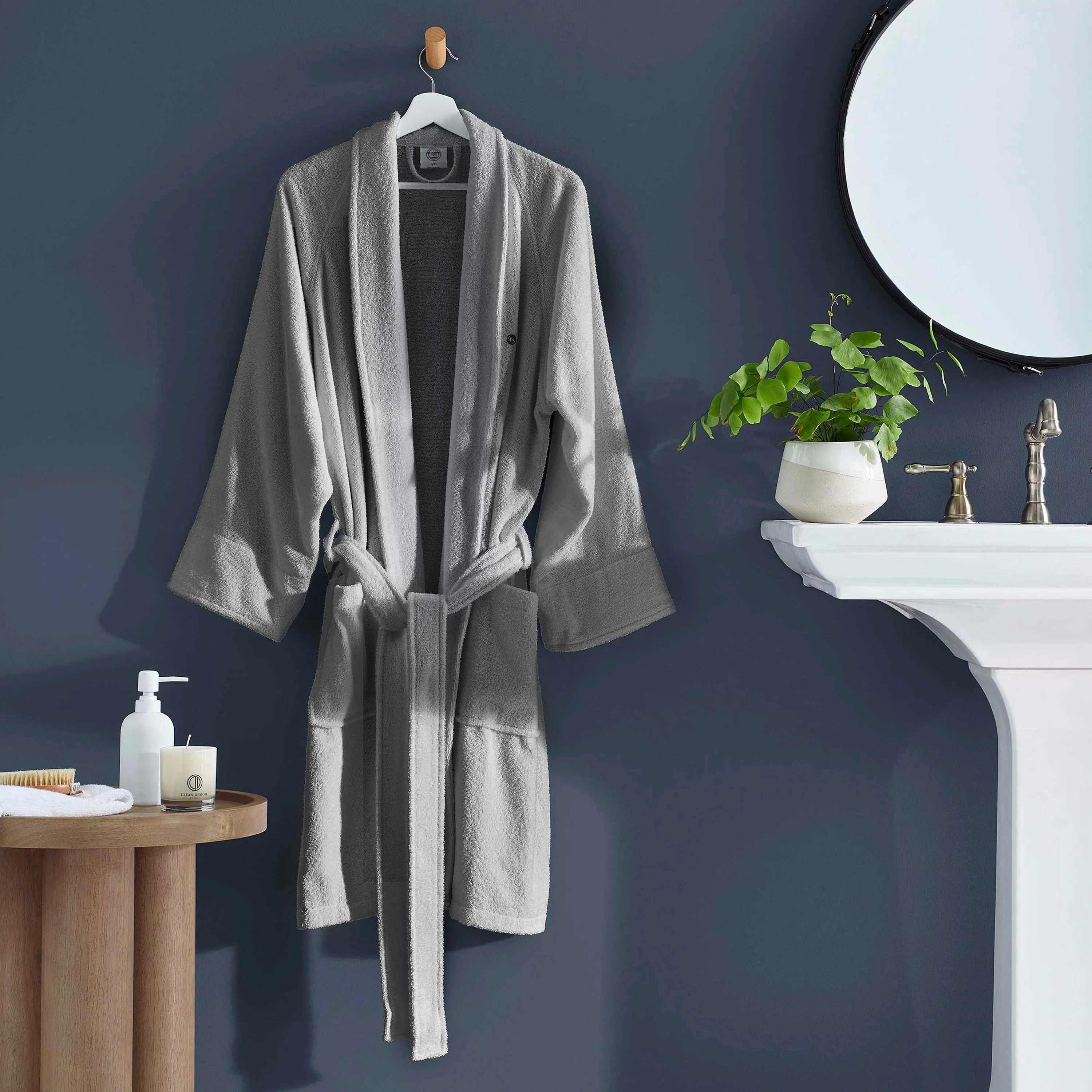 Clean Design Home x Martex Low Lint Terry Bath Robe