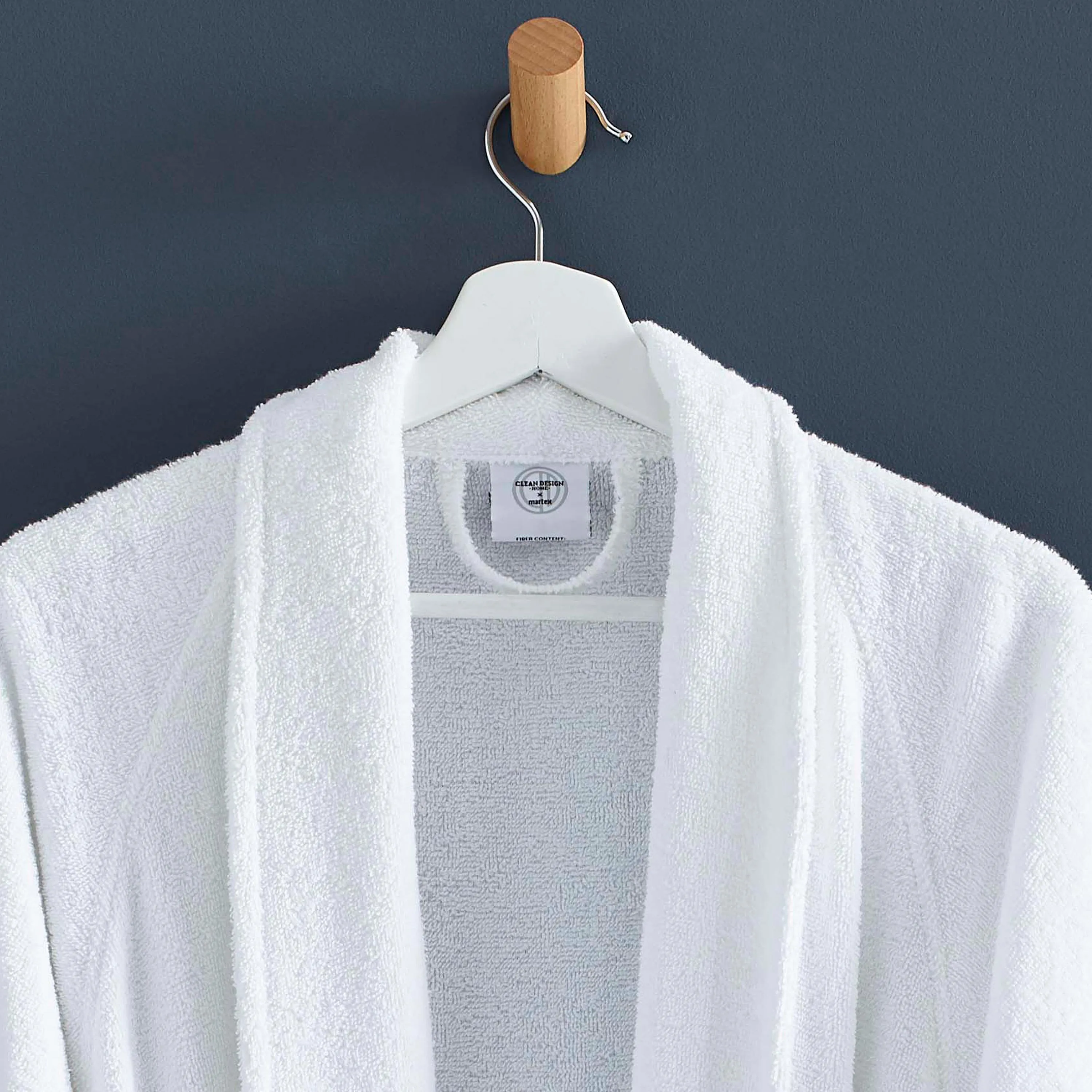 Clean Design Home x Martex Low Lint Terry Bath Robe