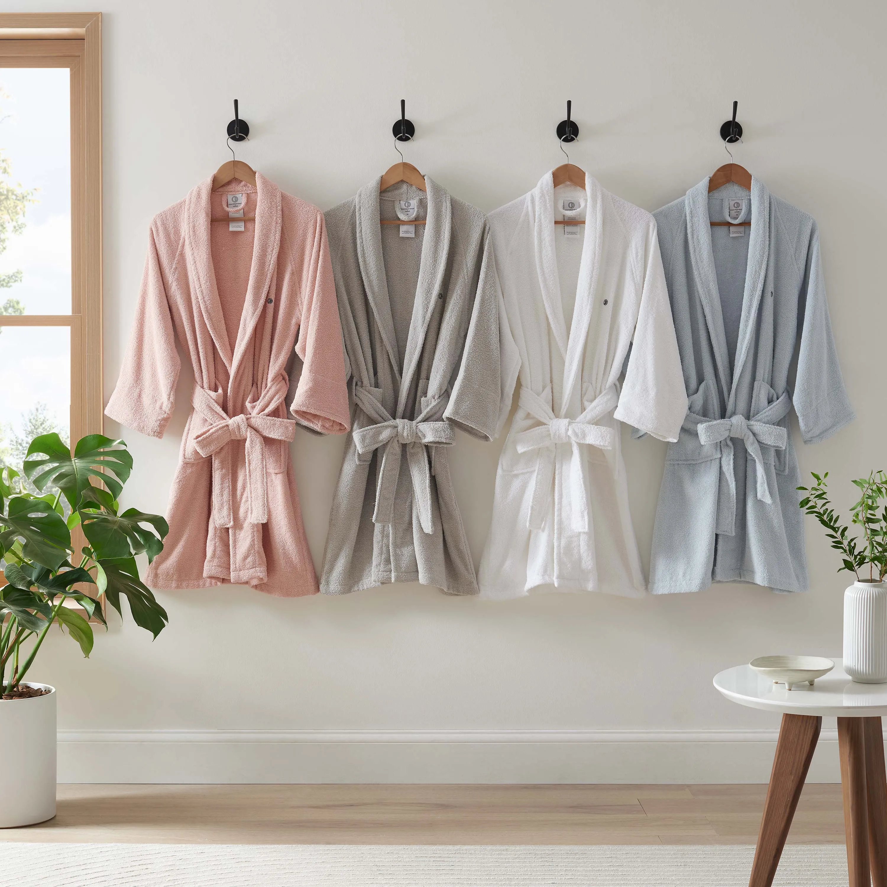 Clean Design Home x Martex Low Lint Terry Bath Robe