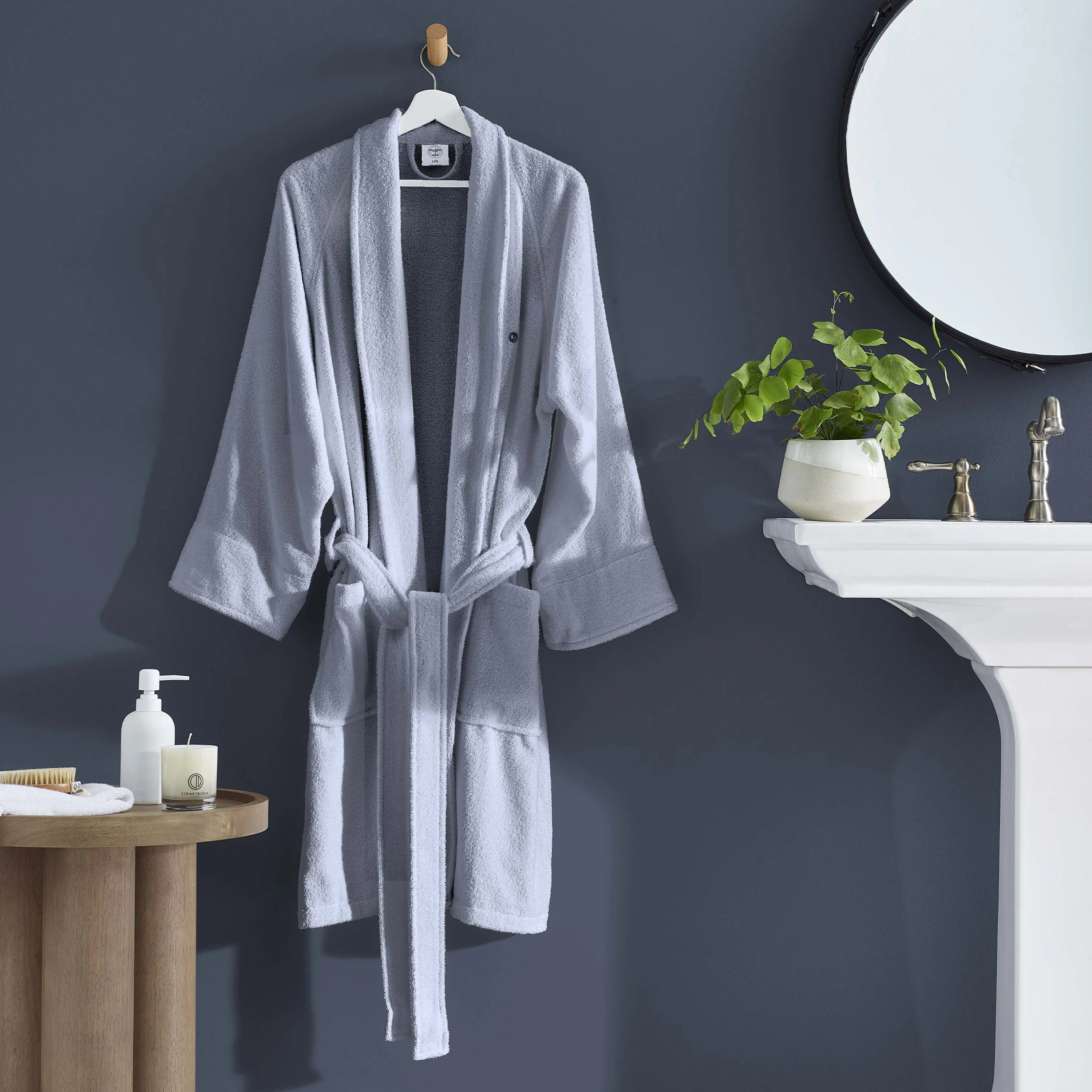 Clean Design Home x Martex Low Lint Terry Bath Robe