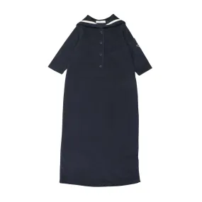 Coco Blanc Navy Terry Sailor Robe