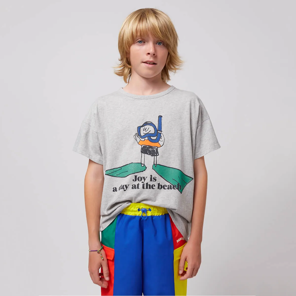 Colour Block Swim Boardshorts by Bobo Choses