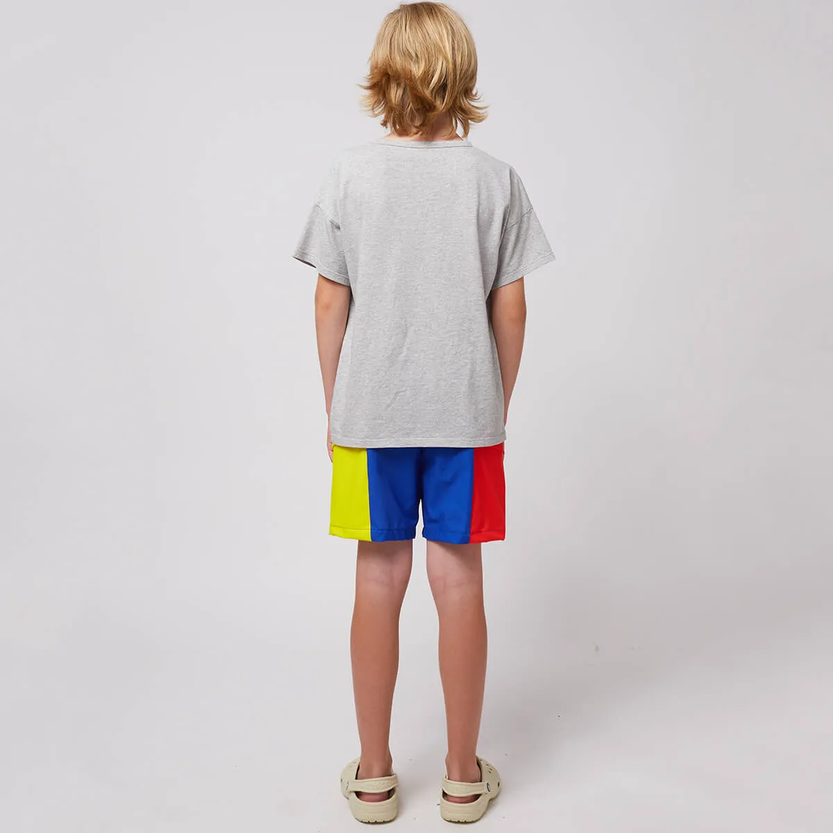 Colour Block Swim Boardshorts by Bobo Choses