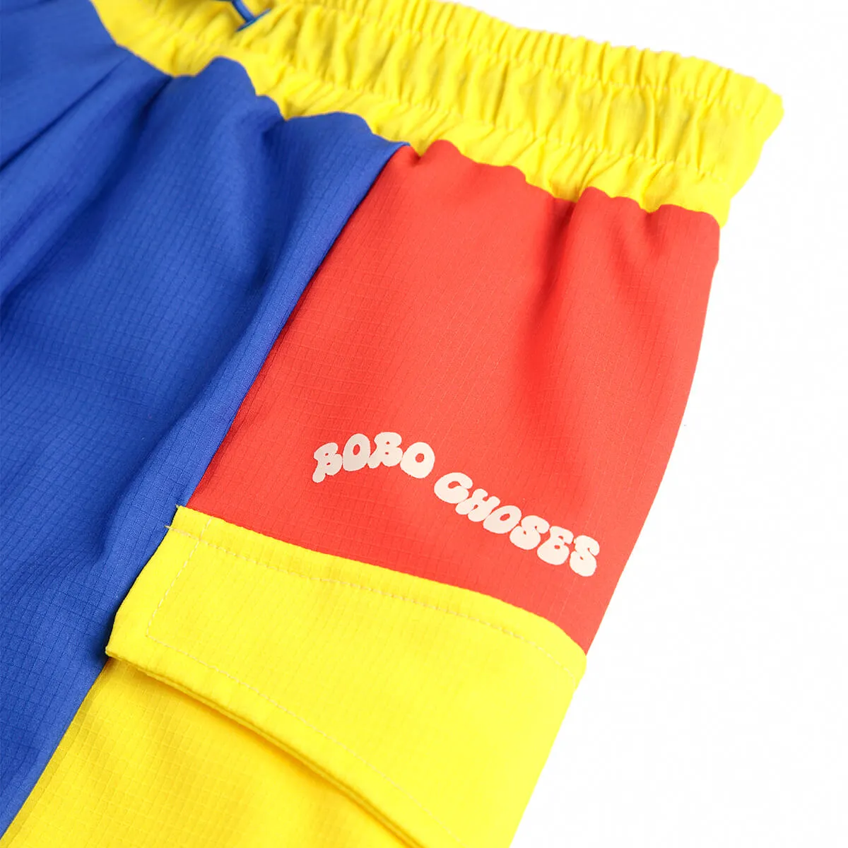 Colour Block Swim Boardshorts by Bobo Choses