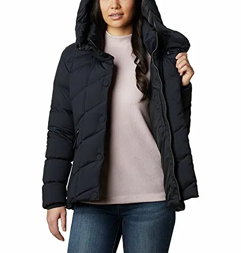 Columbia Women's Ember Springs Down Parka, Black/Shark Lining, Medium