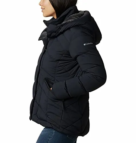 Columbia Women's Ember Springs Down Parka, Black/Shark Lining, Medium
