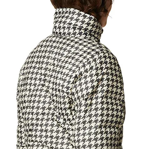 Columbia Women's ICY Heights II Down Jacket, Chalk Houndstooth Print, Small