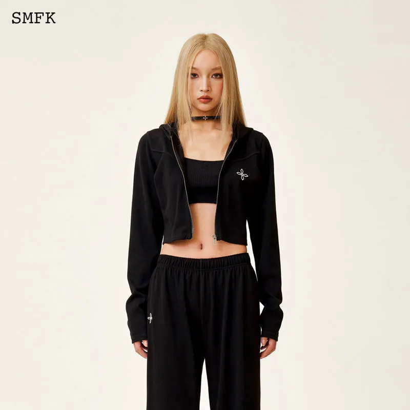Compass Rove Training Jacket Black Velvet