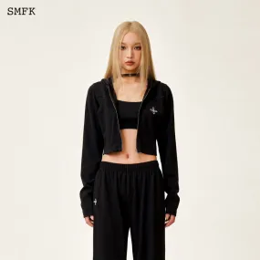 Compass Rove Training Jacket Black Velvet