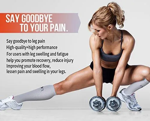 Compression Socks for Women and Men-Best Medical,for Running,Athletic,Circulation & Recovery