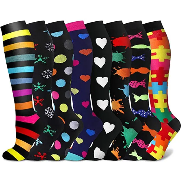 Compression Socks Knee-High Stockings for Men & Women