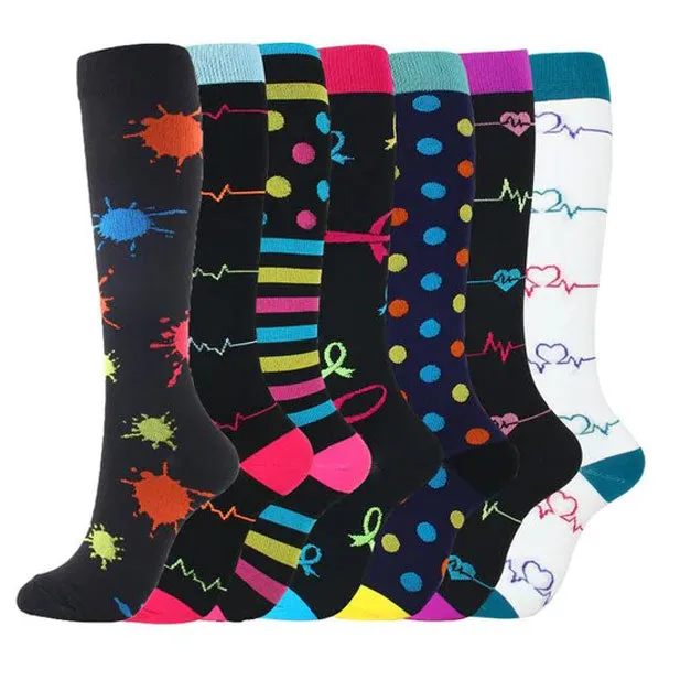 Compression Socks Knee-High Stockings for Men & Women