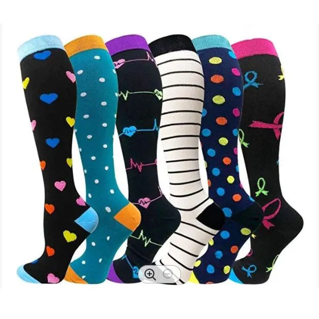 Compression Socks Knee-High Stockings for Men & Women