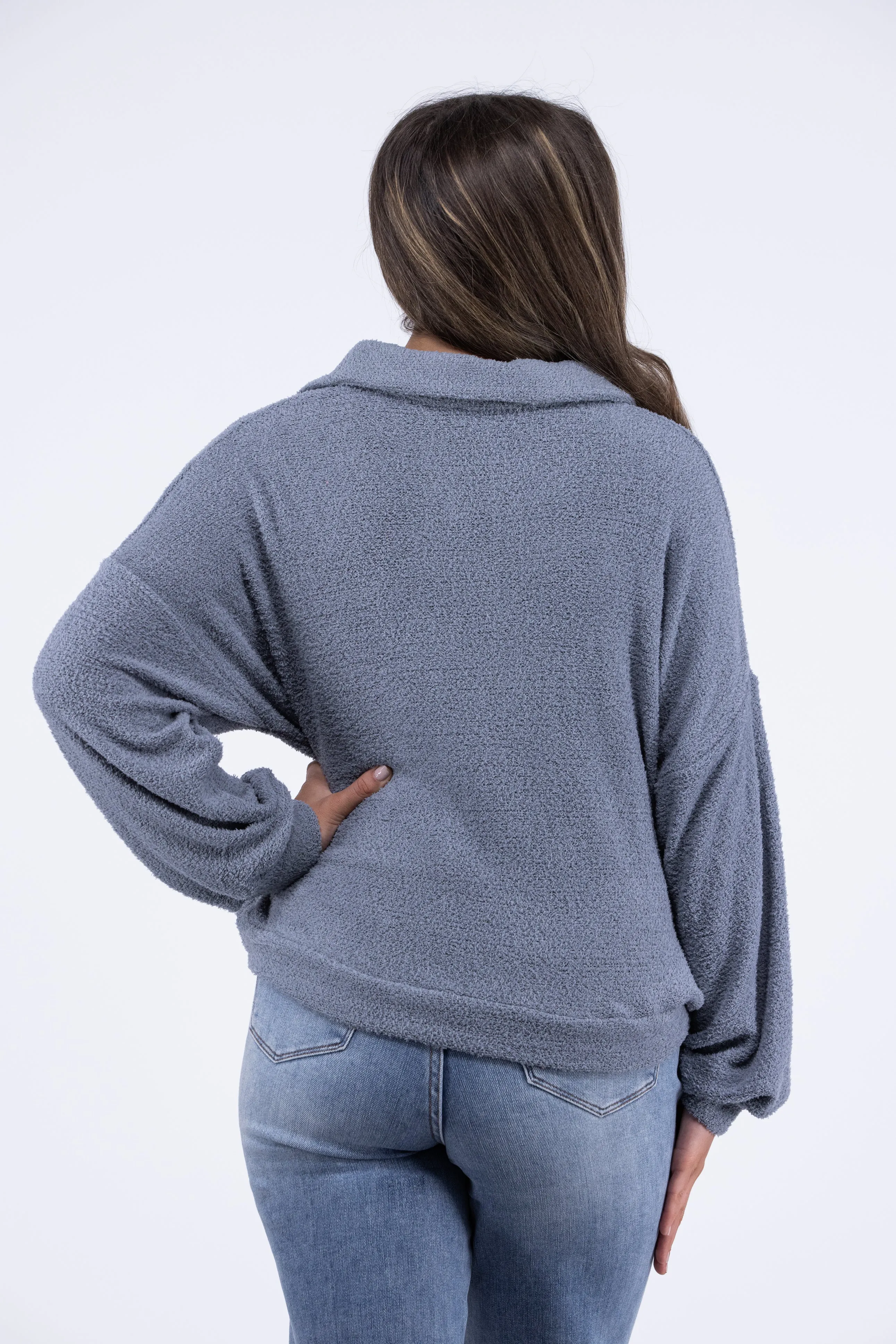 Cozy Comfort Long Sleeve Lounge Top