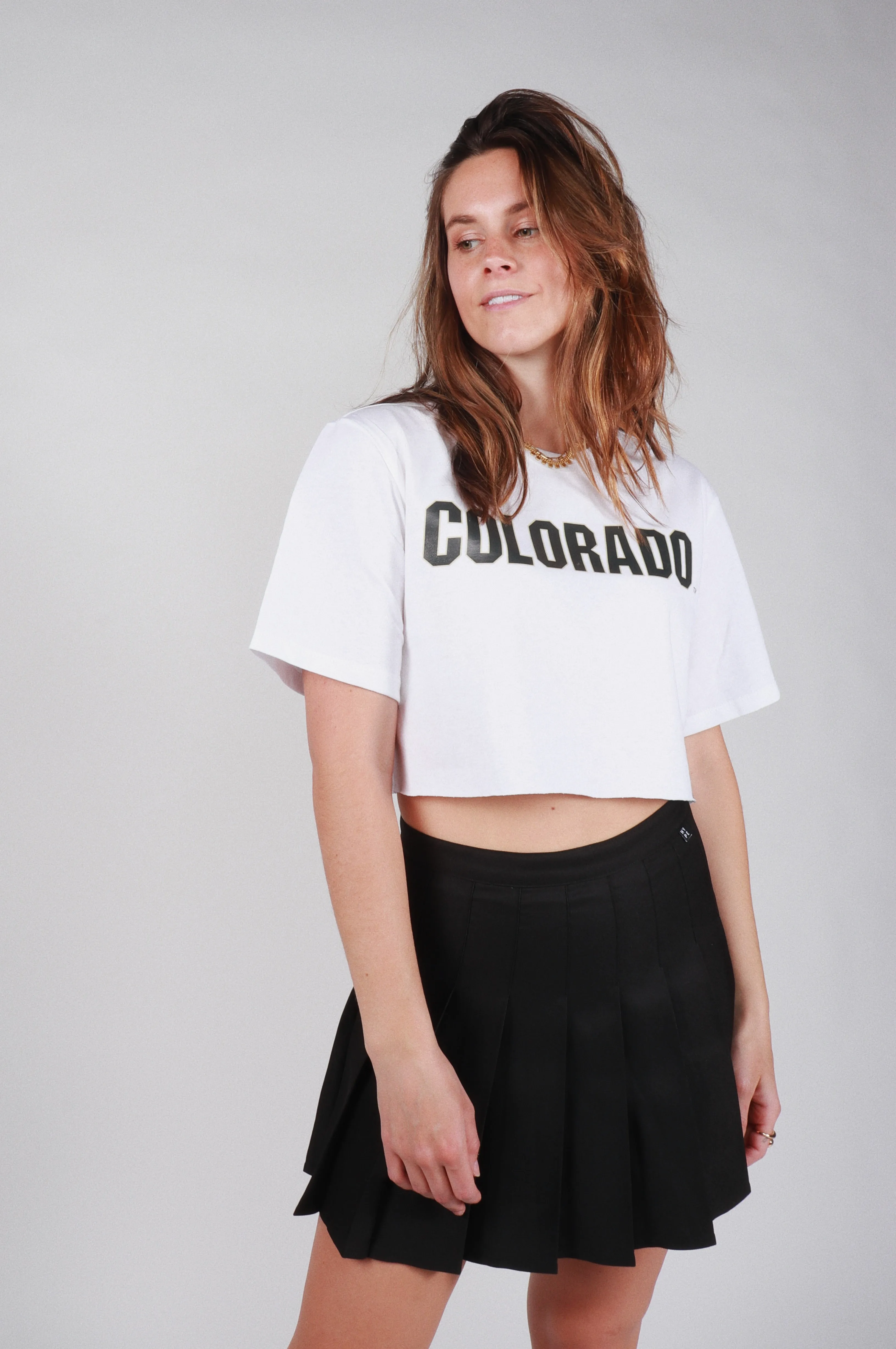 CU Boulder Tennis Skirt
